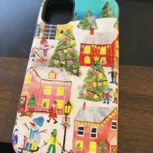 New Stringberry Winter Village by Tracy English iPhone 11 case